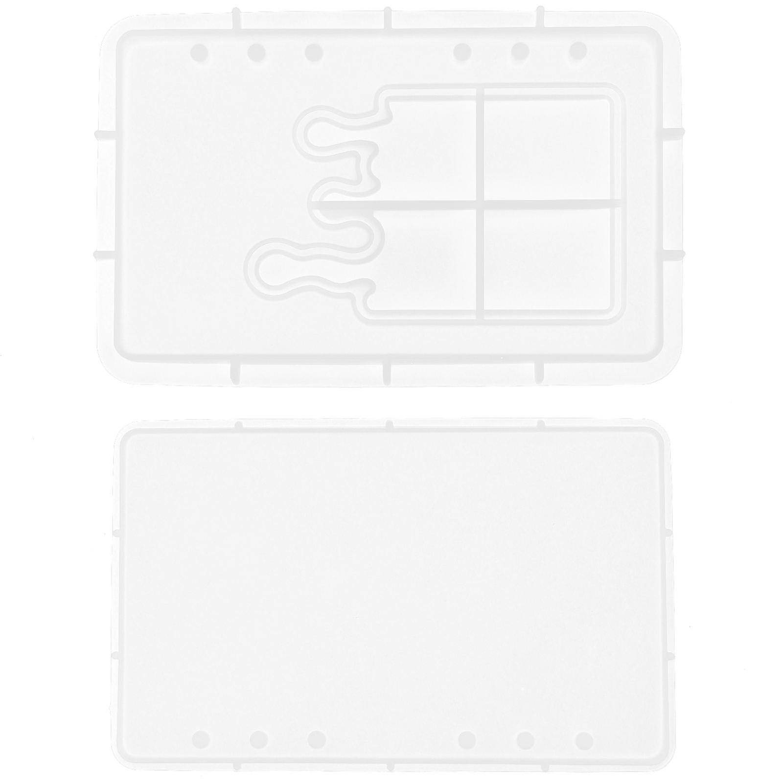 Silicone Craft Mold Bookmark Making Mold Flexible Materials Suitable All Ages 1Set