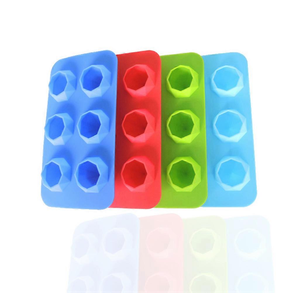Ice Lattice Mould Ice Mold Diamond Shape For Home Use Party Daily Consumption Red 20 00X10 80X3 40Cm 1Pcs
