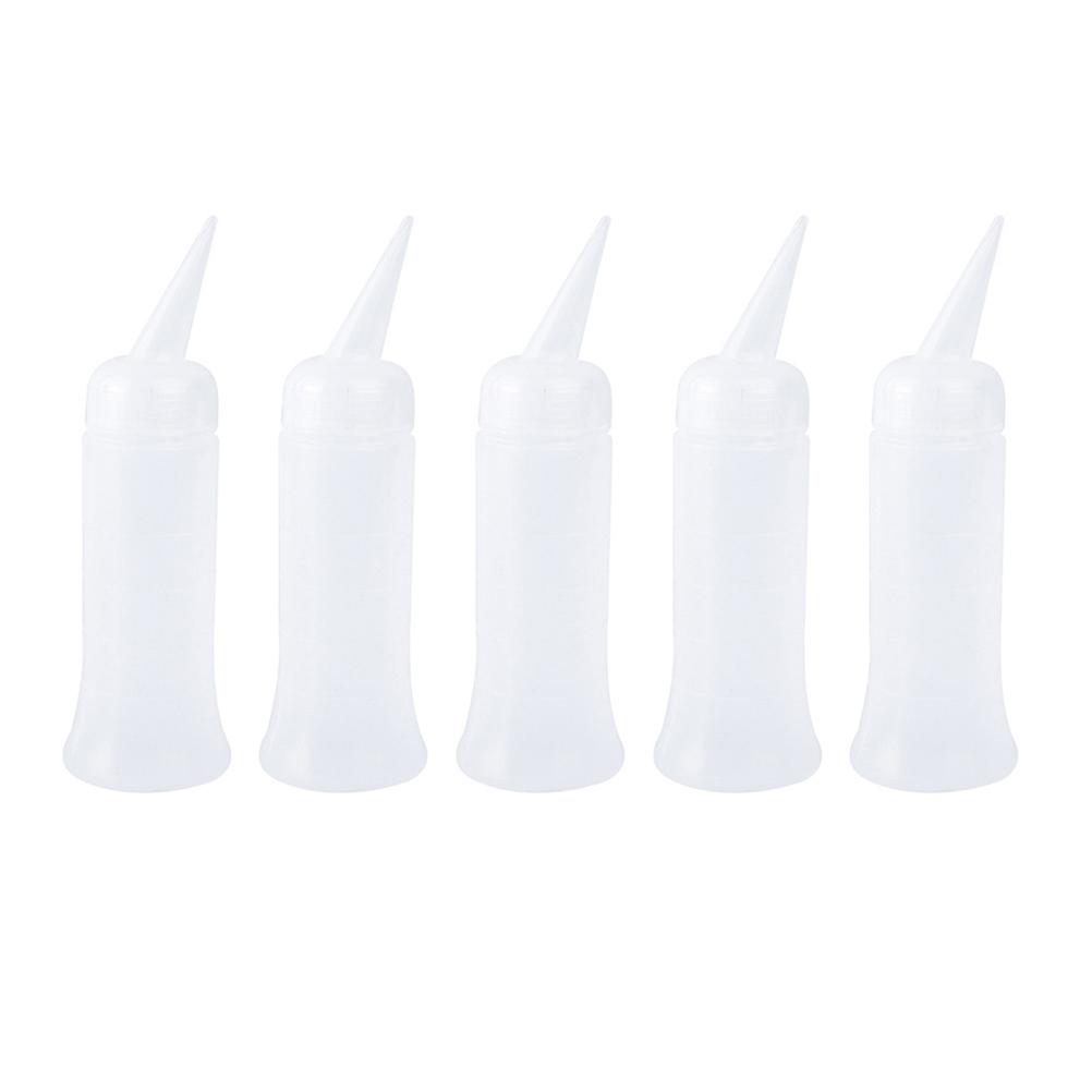 Empty Applicator Bottle for Hairdressing 10Pcs Measuring Bottles