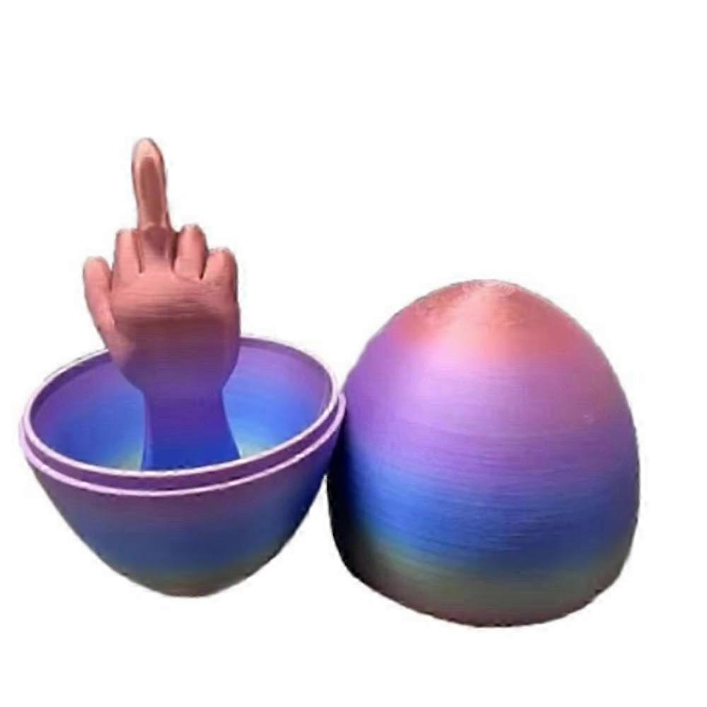 25-26 Easter Eggs Surprise Middle Finger Easter Egg Contains Surprise Middle Finger Creative