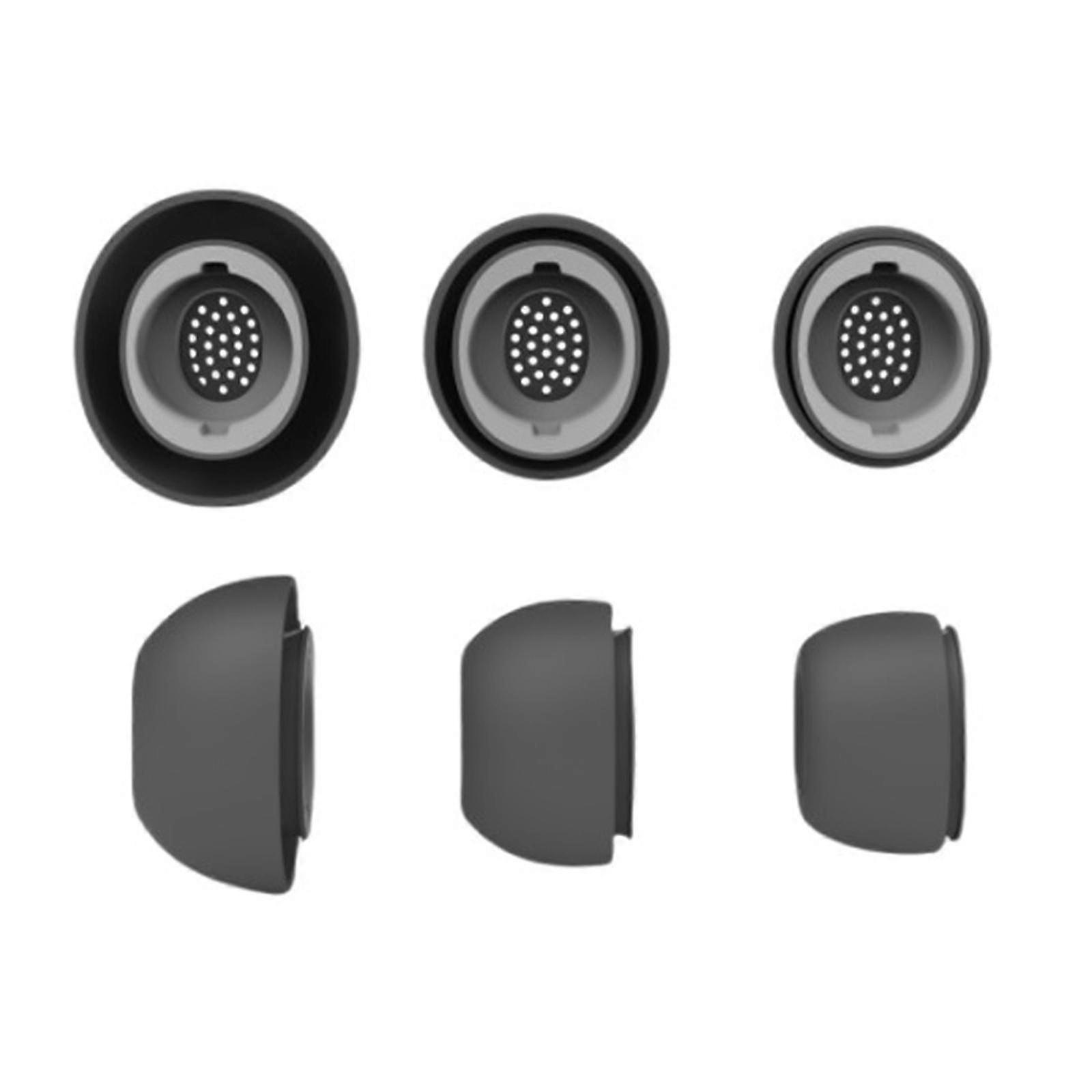 3-Pair Silicone Eartips for Galaxy Buds3 Pro, Replacement Earbud Tips S/M/L, Optimal Sound Isolation
