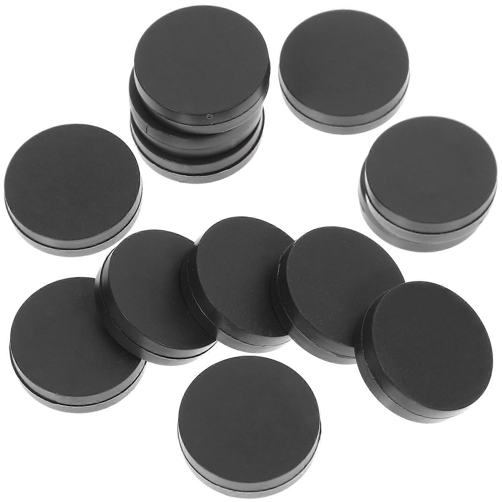 Black Plastic Chess Pieces Replacement Set with 60Pcs for Board Games