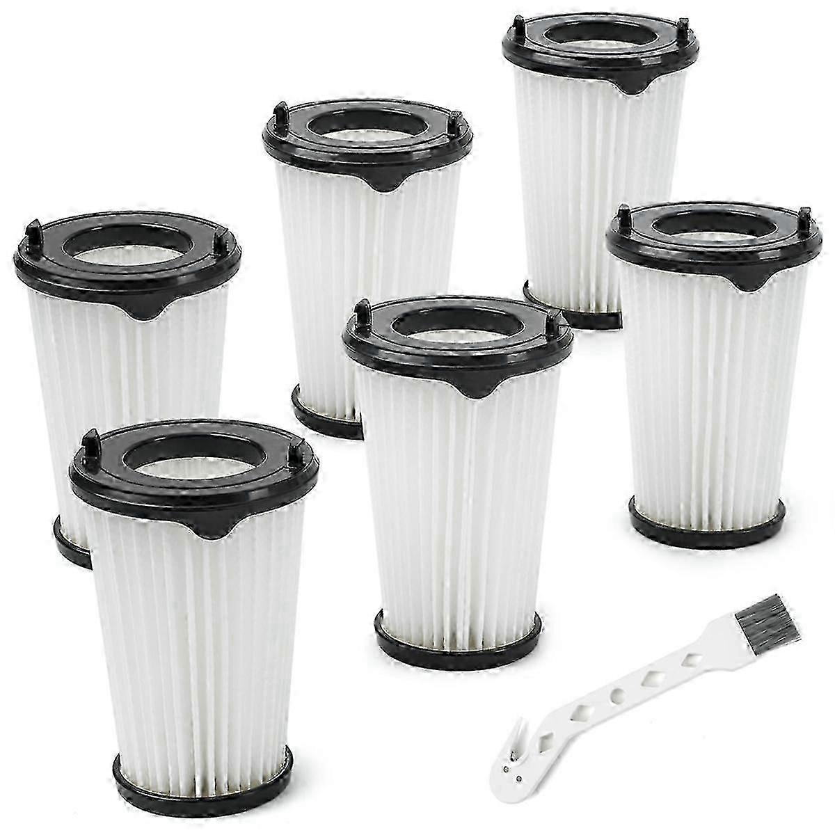 Pack Of 6 for CX7 Filters Replacement Filter Battery Vacuum Cleaner SZRH A-YH