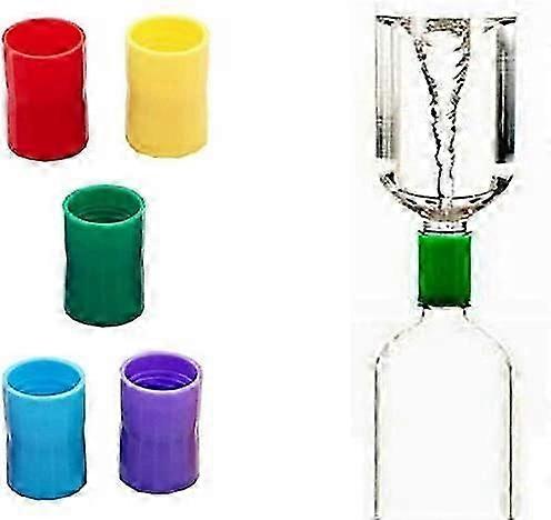 1つのボトルの噴水接続、1つのボトルにトルネードの5つのボルテックストルネードボトルコネクタのパック