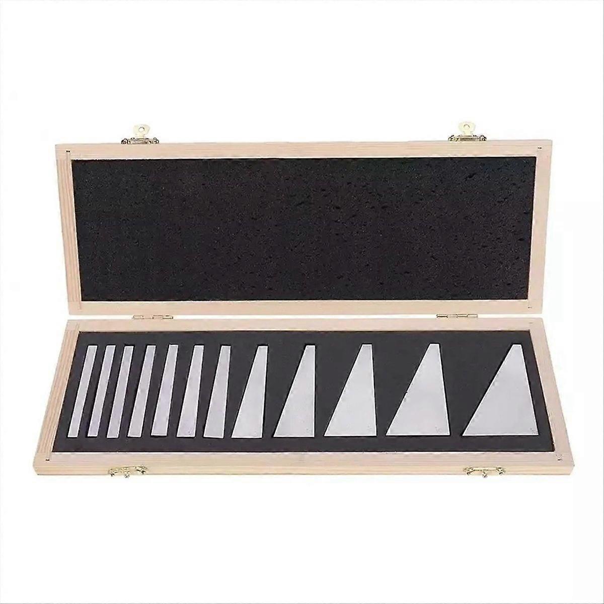 12pcs Degree Precision Ground Angle Block Set 2pcs Angle Block