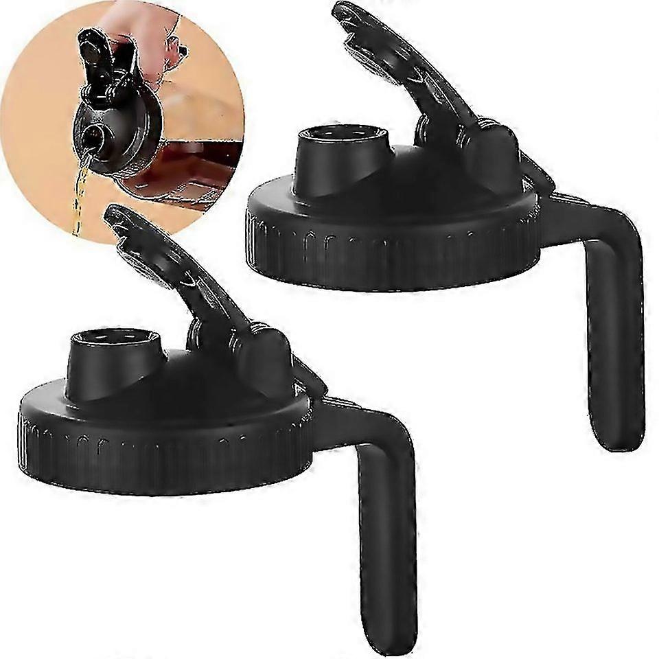 For Mason Jar Pour Spout Lid For Wide Mouth Mason Jars Mason Jar Pitcher Flip Cap Airtight Handle Li