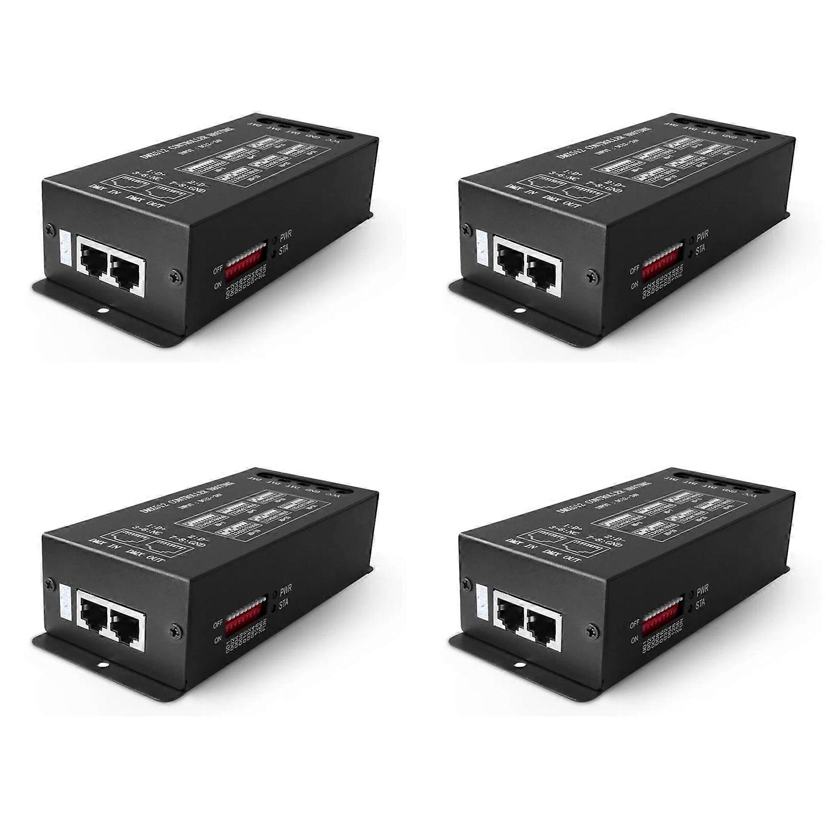 Contrôleur LED RGB DMX512 H807 pour bande LED et éclairage de scène