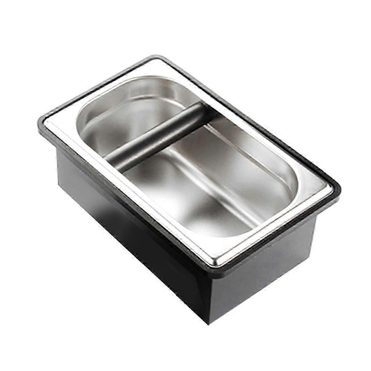 Coffee Knock Box Embedded Coffee Grounds Bucket Coffee Knocking Grounds Bucket Coffee Powder Grounds Tank