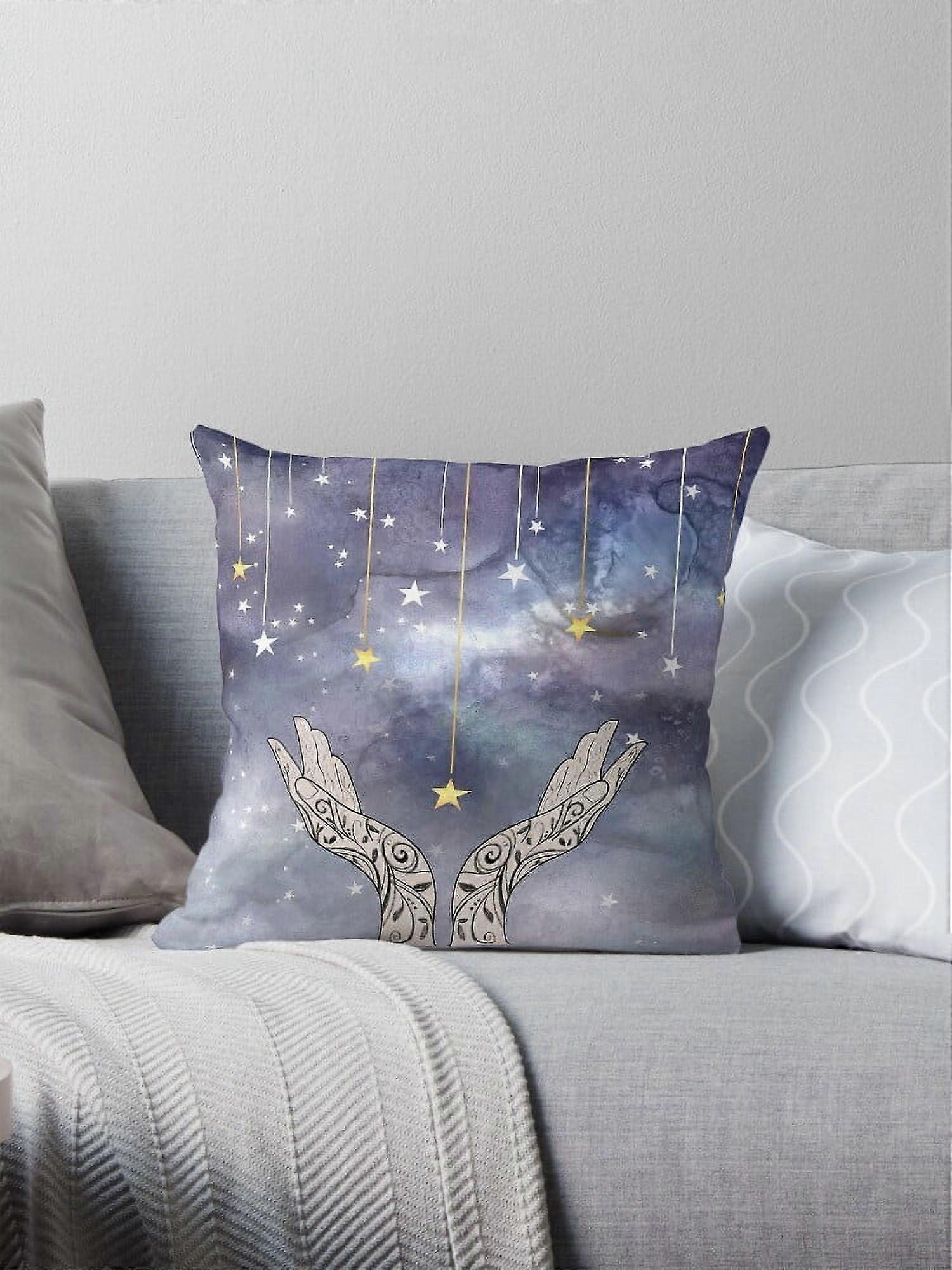 Capas de almofada AIVO Falling Stars - ACOTAR, capas de almofada, capas de sofá, polegadas, dois lados