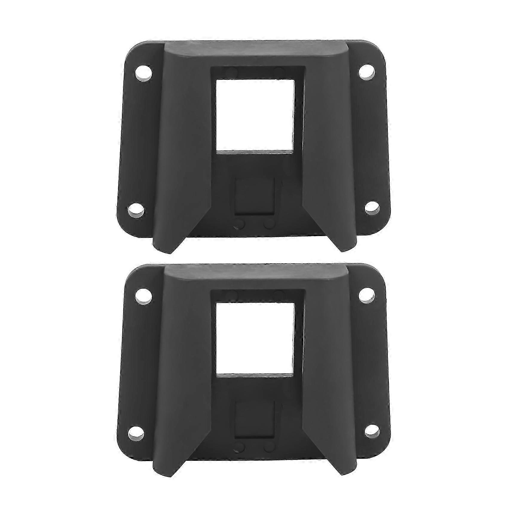 2Pcs Bike Carrier Block Adapter for Folding Bike Bag Rack Holder Front Carrier Block Mount Accessor--