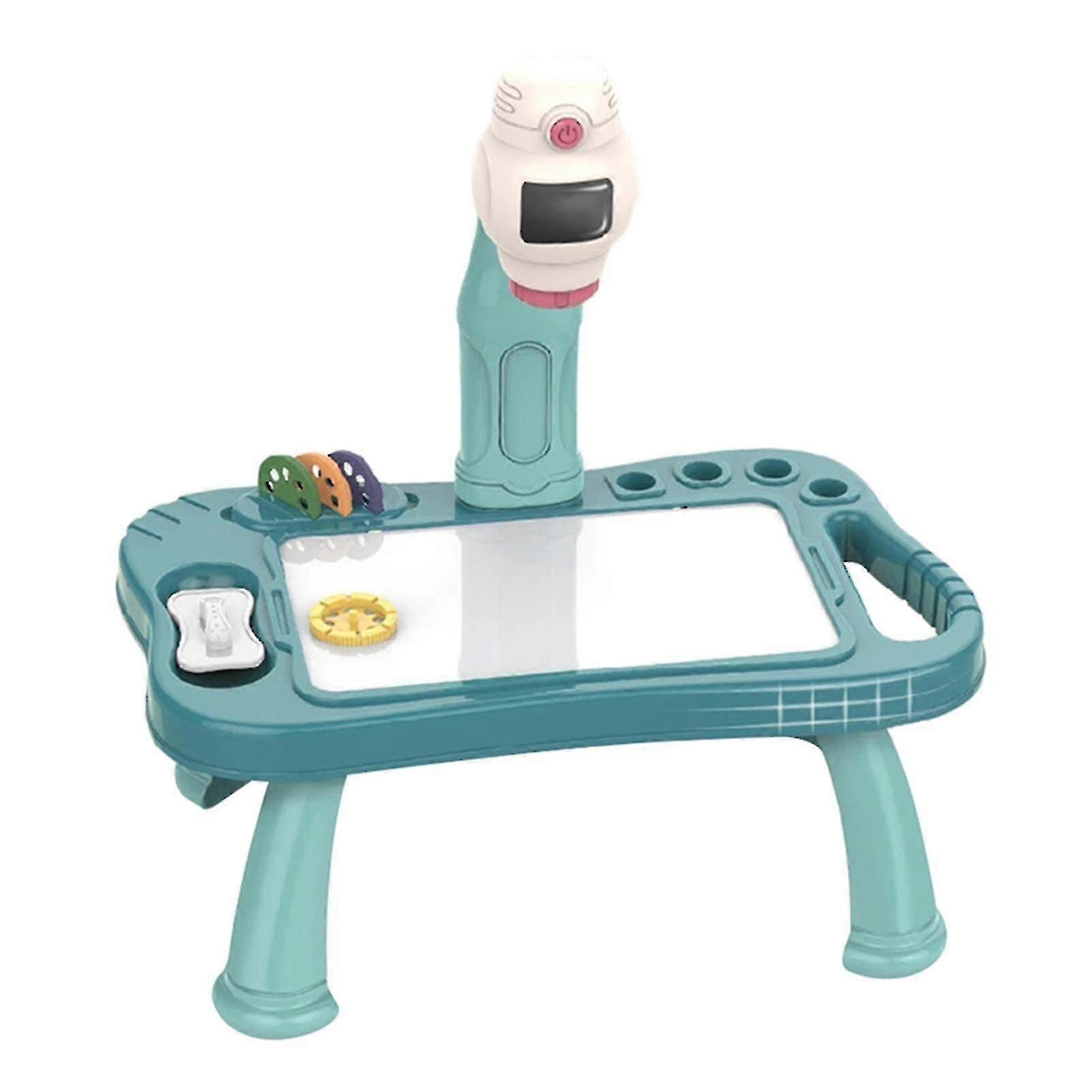 Smart Projector Kids Painting Table Set Projector Educational Toy Learn To Draw
