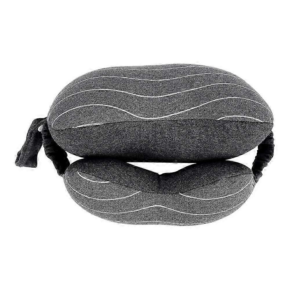 2 in 1 Eye Mask Travel Pillow U Shaped Sleeping Eye Cover Sleeping Neck Support