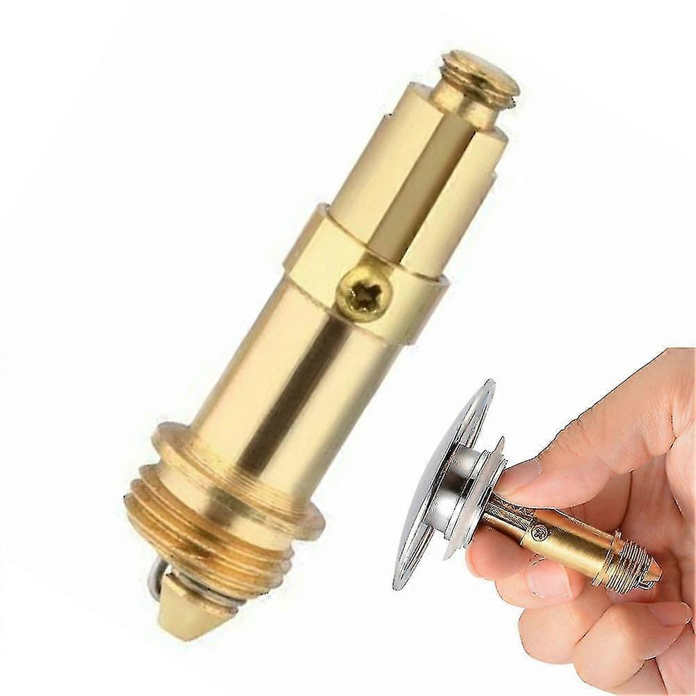 1/2 stk. utskifting av servantavløp, enkel pop-up klikk-klikk-plugg, boltfjær for baderomsavløpsstopper