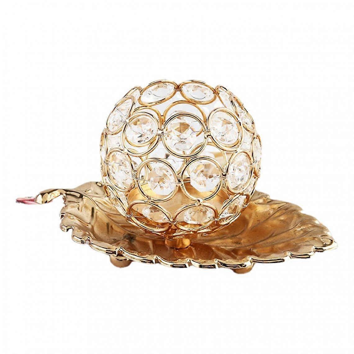 Crystal candle holders