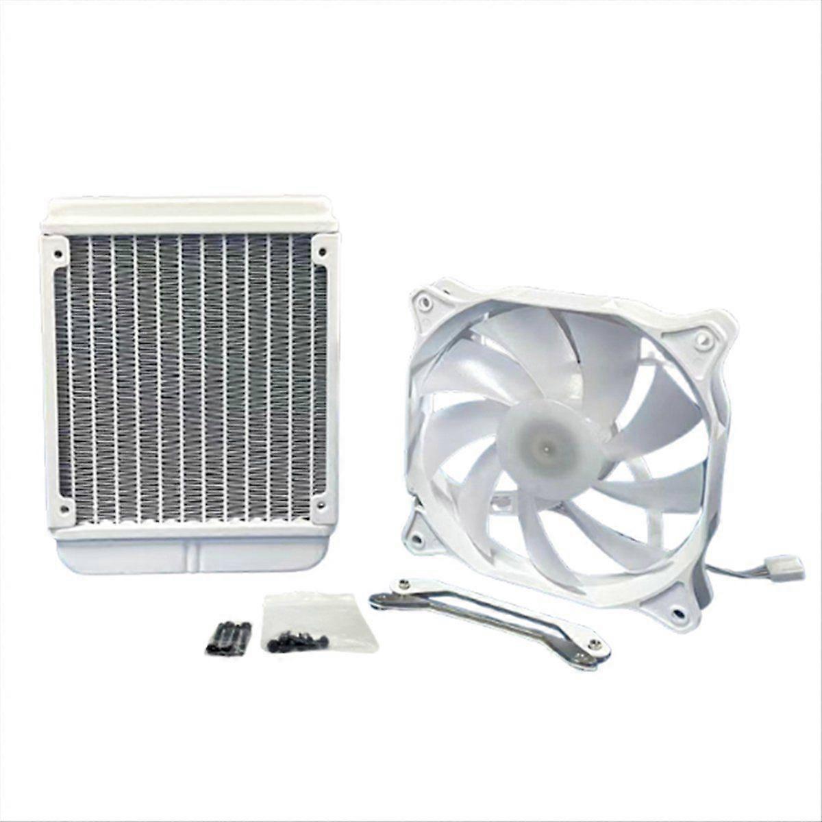 For NerdQaxe++ Hydro 4.8TH/S 60W BTC Miner Cooling Fan Kit Crypto Machine Miner Cooling Fan White