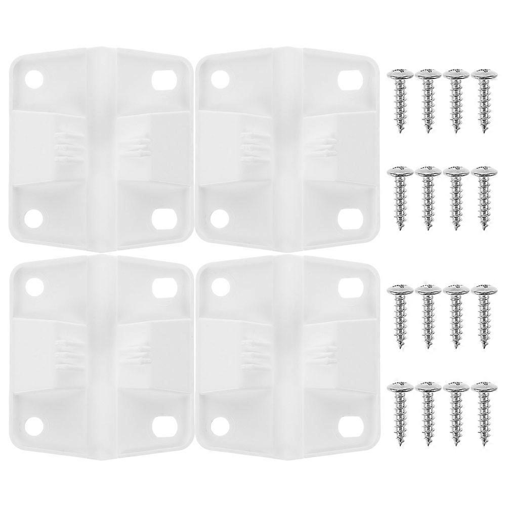 Cooler Plastic Hinges Replacement for Repairing 4Sets Cooler Hinge Latch Screws Kit
