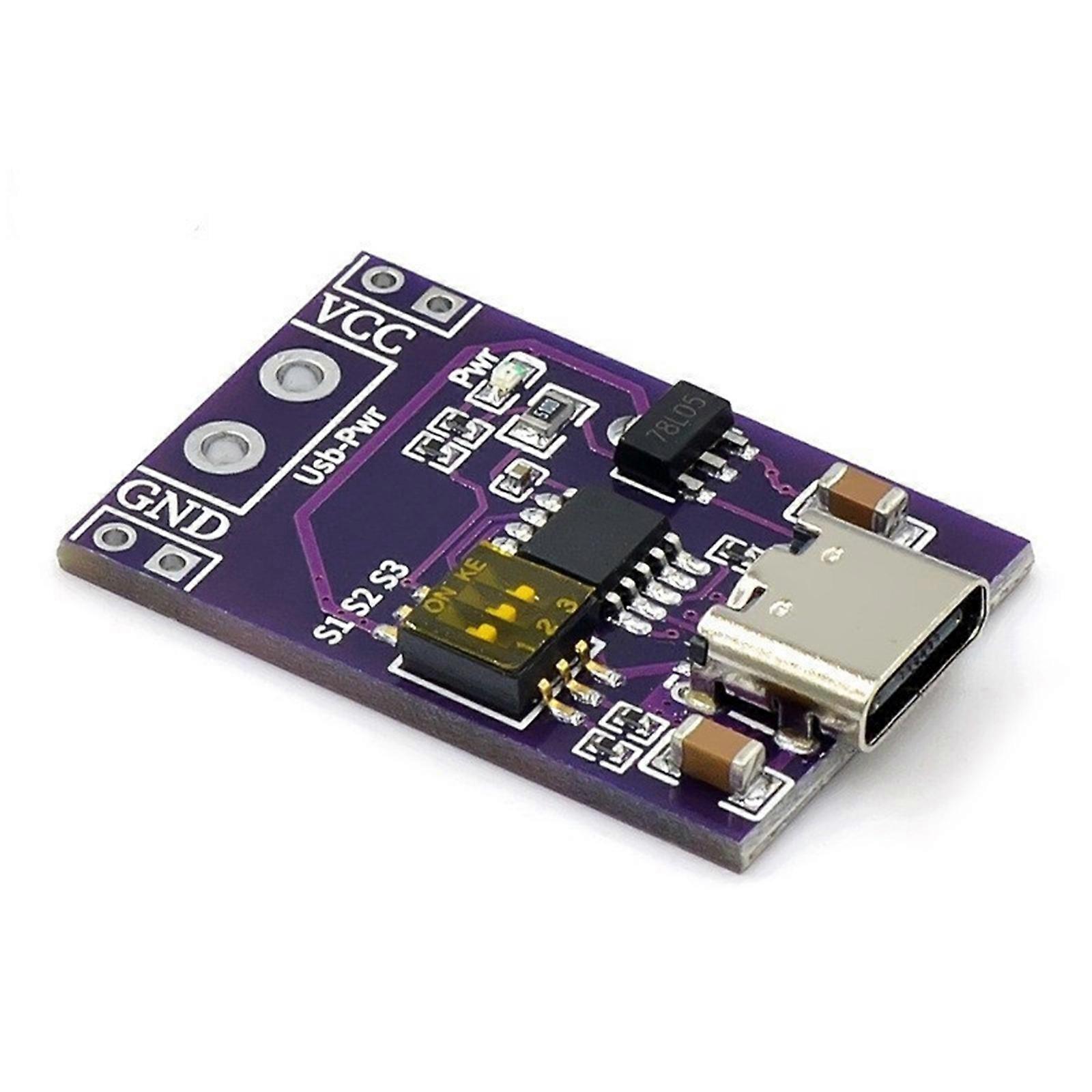 DIP Switches Adjustable Charging Circuit Board Reliable 5V 20V Voltages Output For DIY Electronics Projects Multicolor