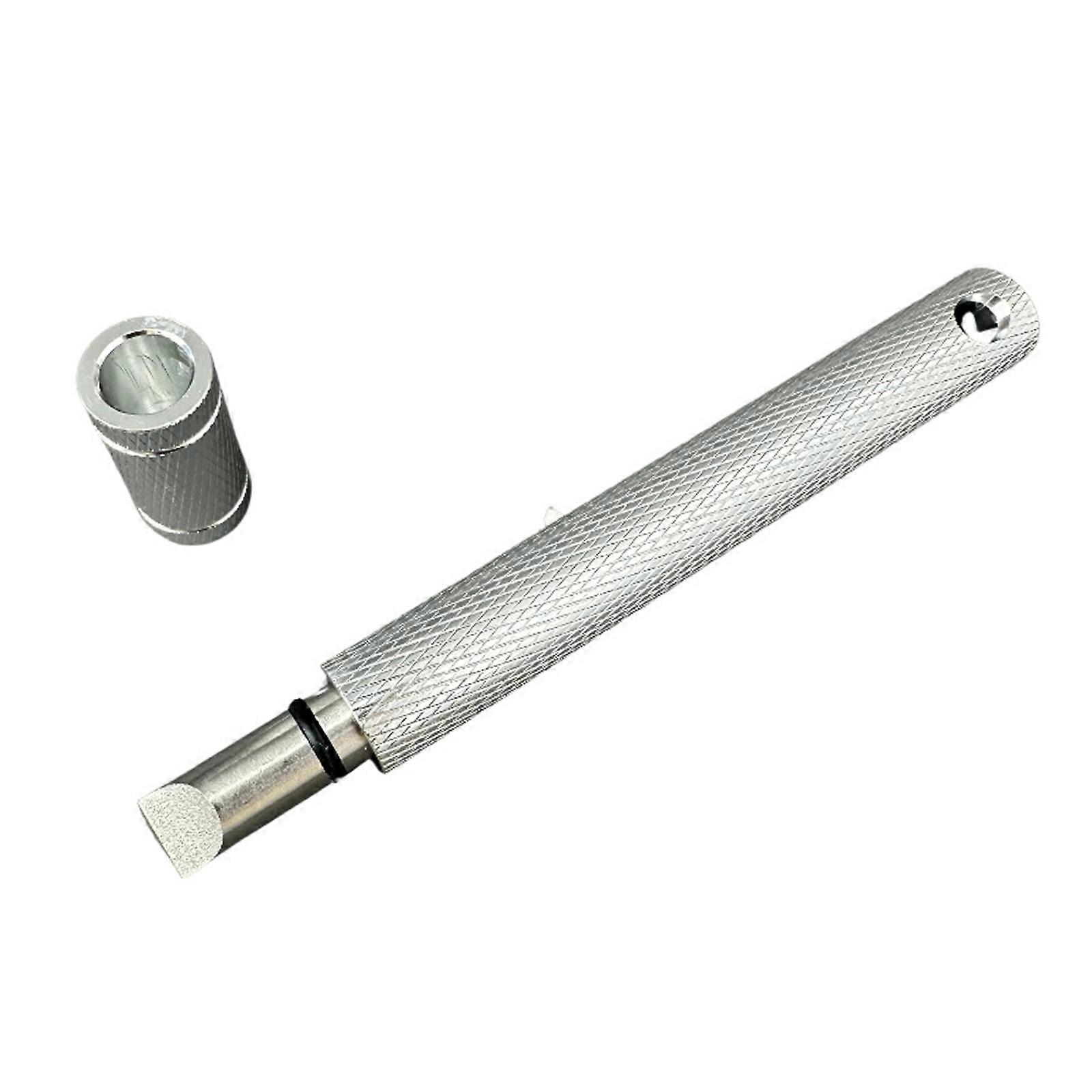 Golf Grooves Sharpening Tool Replacement Golf Club Grooves Sharpener Regrooving Tool Cleaning Tool Easy to Use  silver