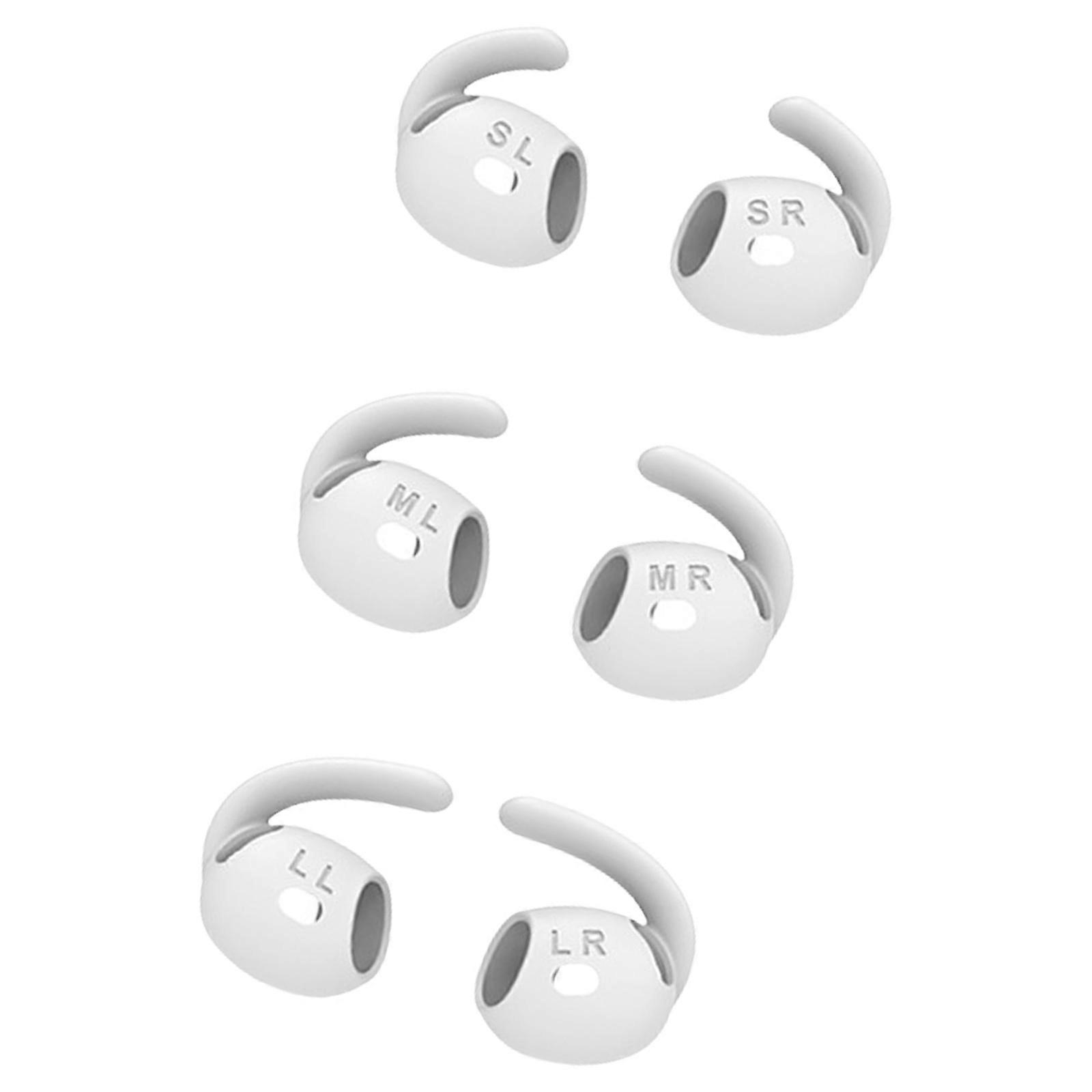 Silicone Sleeve Replacement Earbuds Eartips Ear Tip for 4 Cushion Covers Multicolor