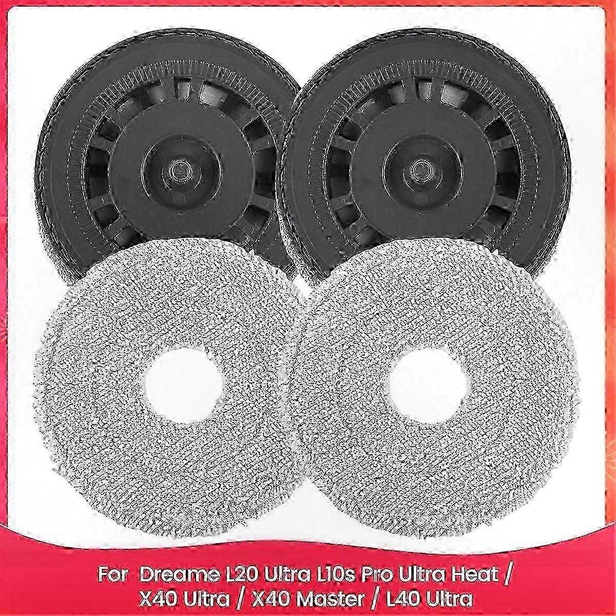 Dreame L20 Ultra & L10s Pro Mopping Plate Attachment with Cleaning Cloth for Easy Setup