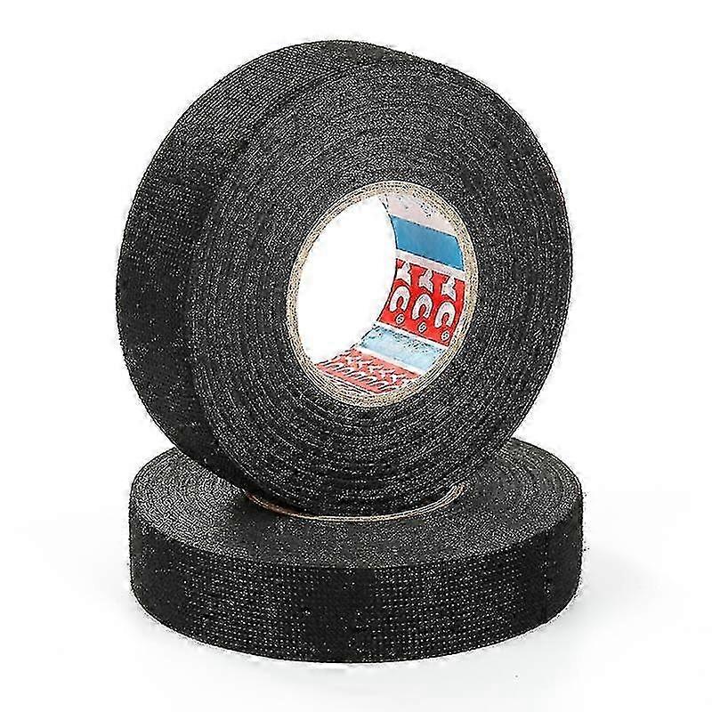 شريط لاصق مقاوم للحرارة 15 مترا للسيارات - قماش قماش 9/15/19 / 25 مم