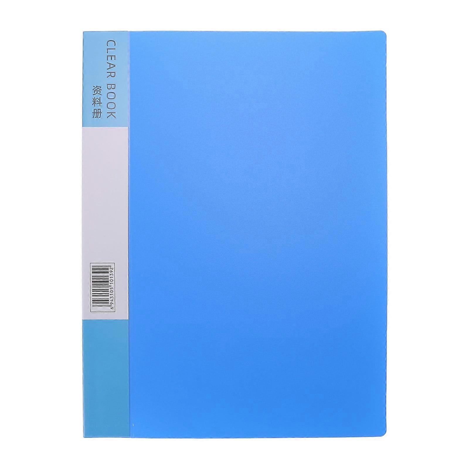 Guangmc Large Capacity Files Holder Inner Transparent Office Folder Files Protective Cover