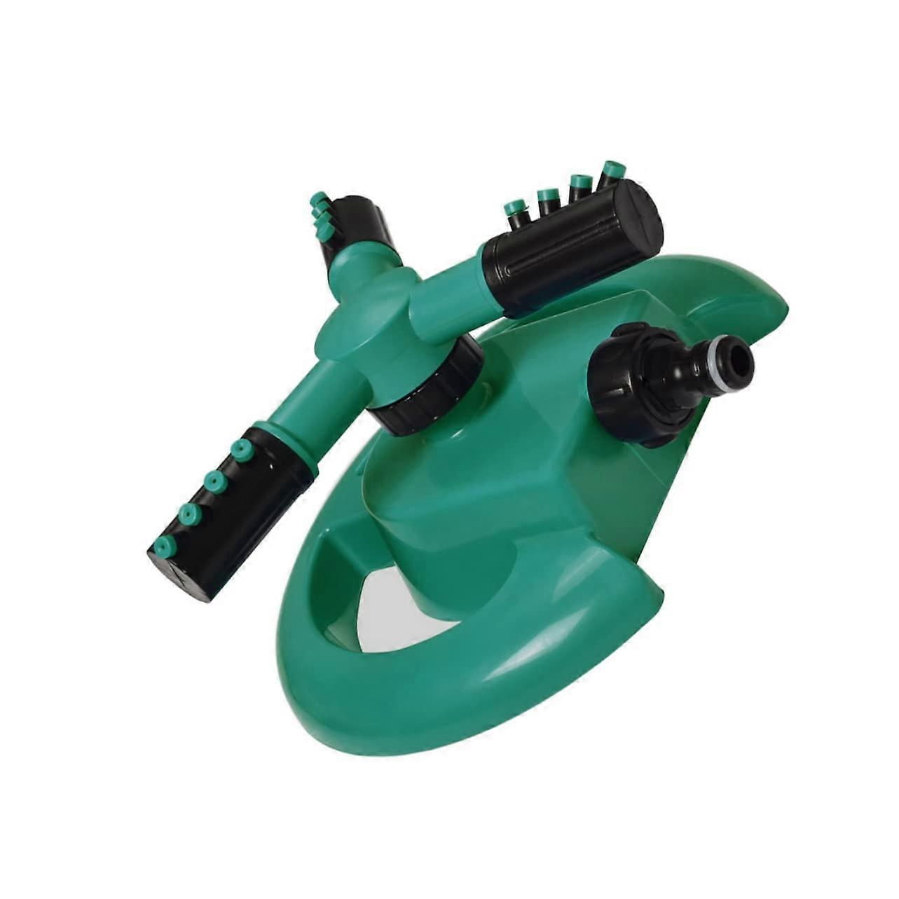 Garden Sprinkler with Adjustable Spray Range, 360° Rotating Lawn Irrigation System, WaterSaving Design