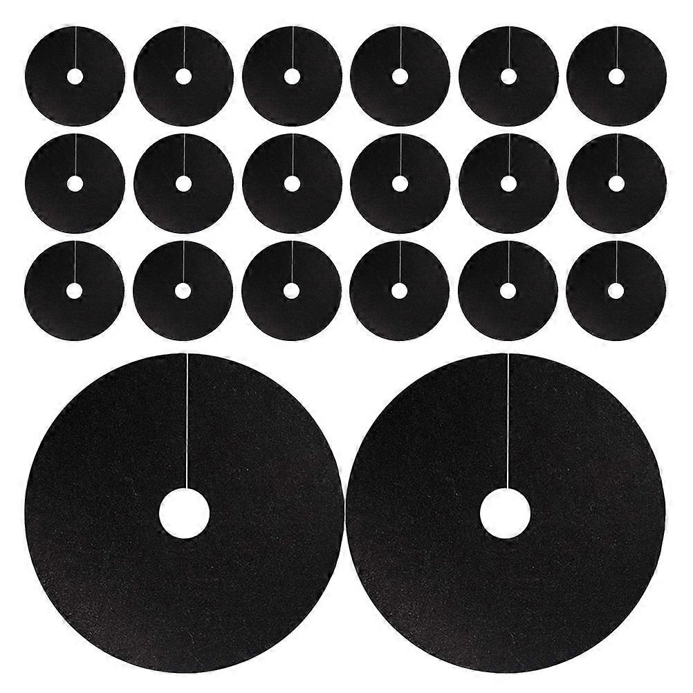 Reusable Root Guard Non-Woven Mulch Mat Plant Protector 20Pcs