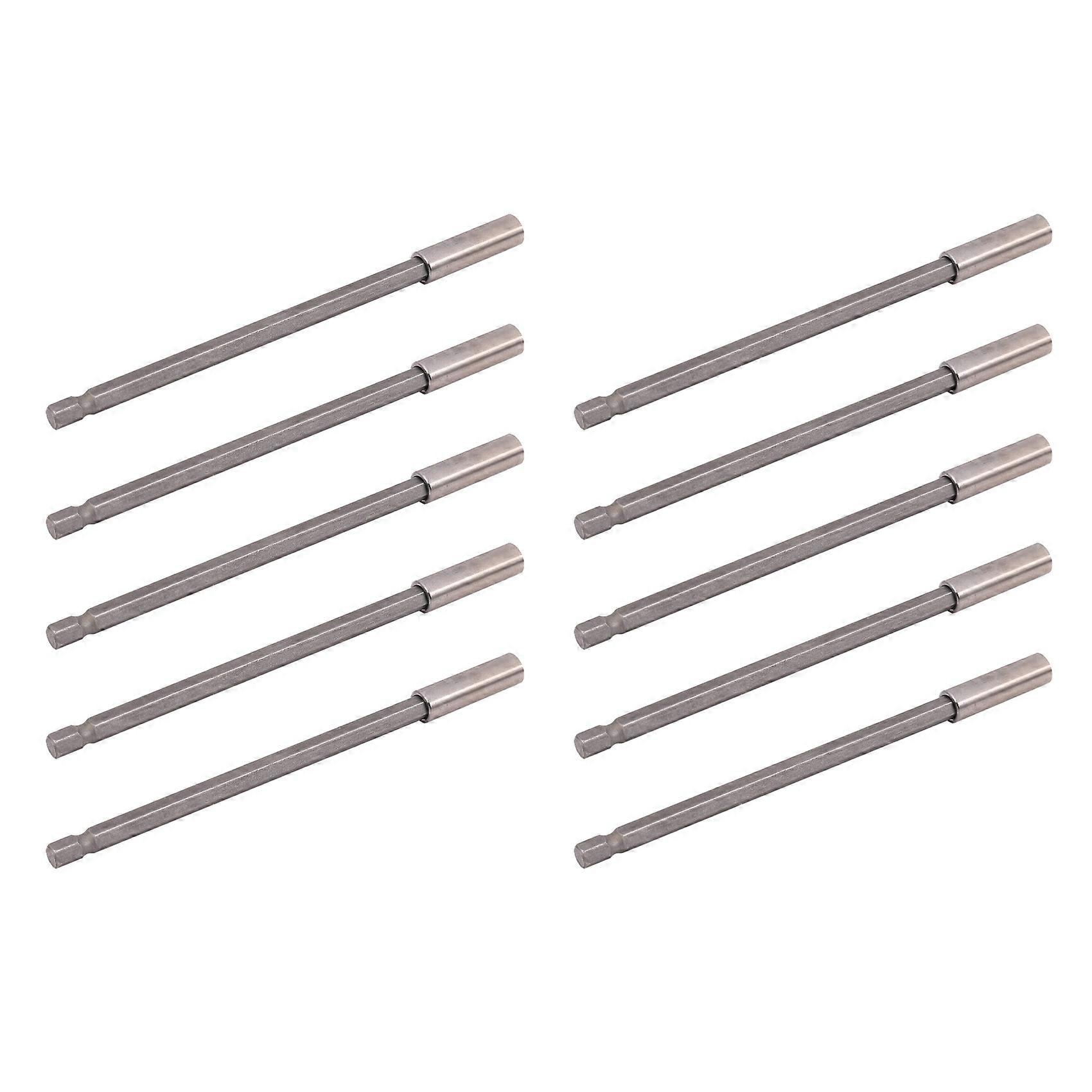 10X 150mm 1/4 Hex Quick Release Magnetic Screwdriver Extension Bit Holder