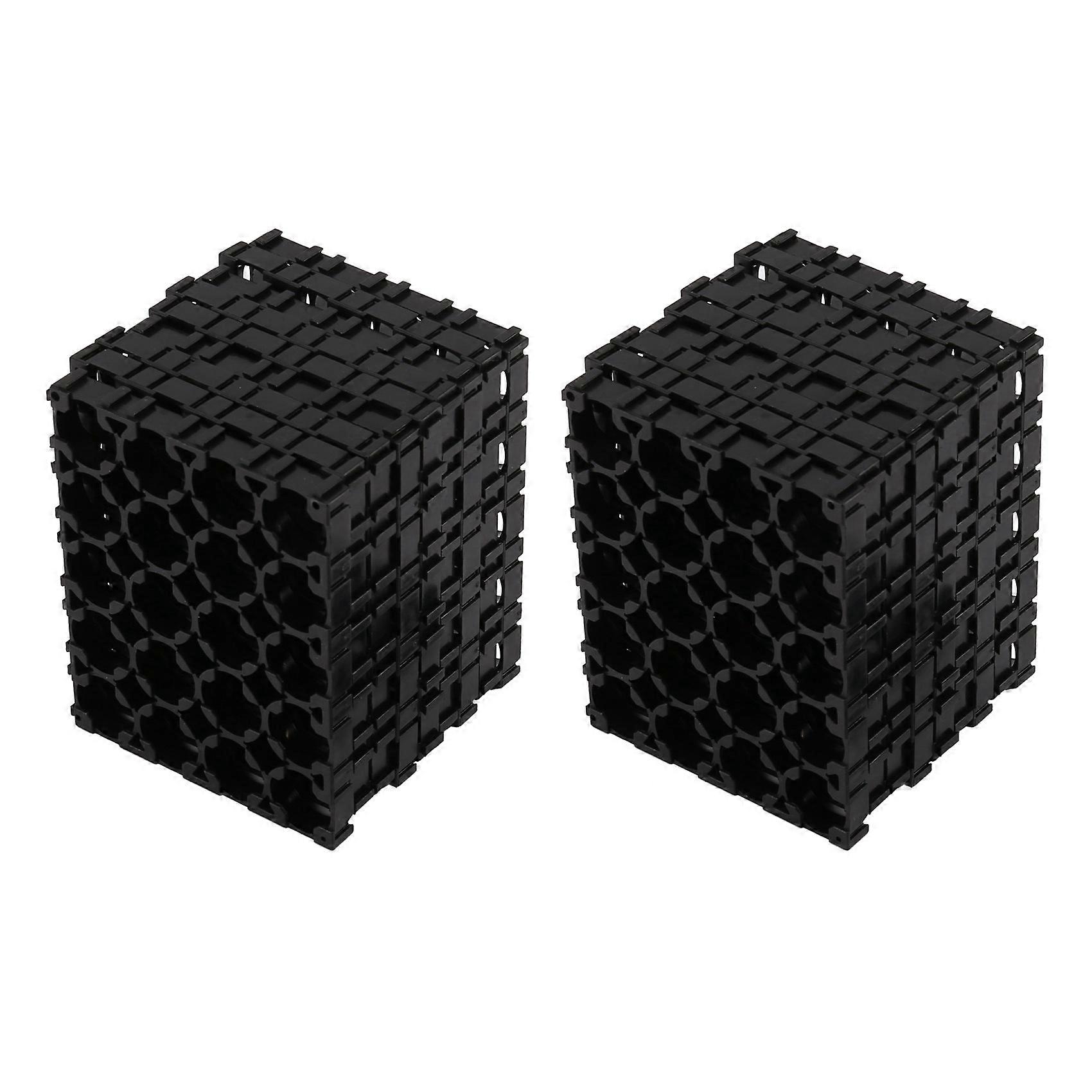 20PC 18650 Battery 4X5 Cell Spacer Radiating Shell Plastic Holder Bracket 18.4mm