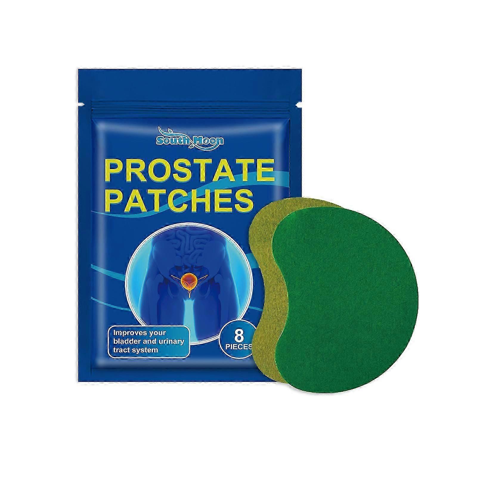 Men's Prostate Relief Patch - Natural, Easy, Boosts Urine Flow & Comfort (8 Pcs)
