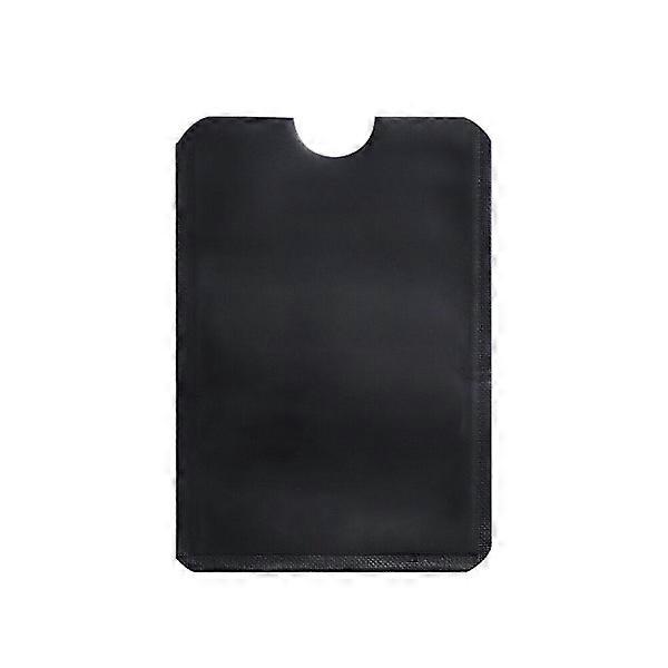 RFID protection - 4pcs - Card holder - Card case - Black Black