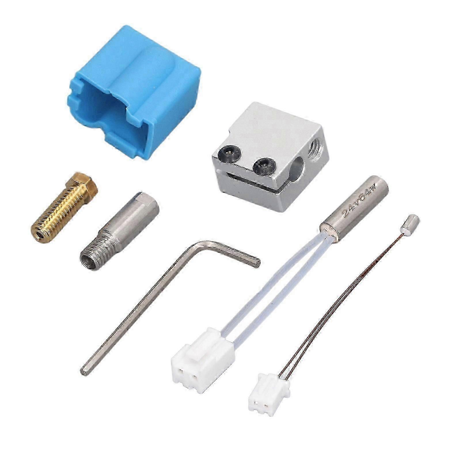 3D Printer Hot End Nozzle Kit Extruder 24V Heating Pipe Thermistor Replacement for Sidewinder X1 X2 1882 Edition 1205