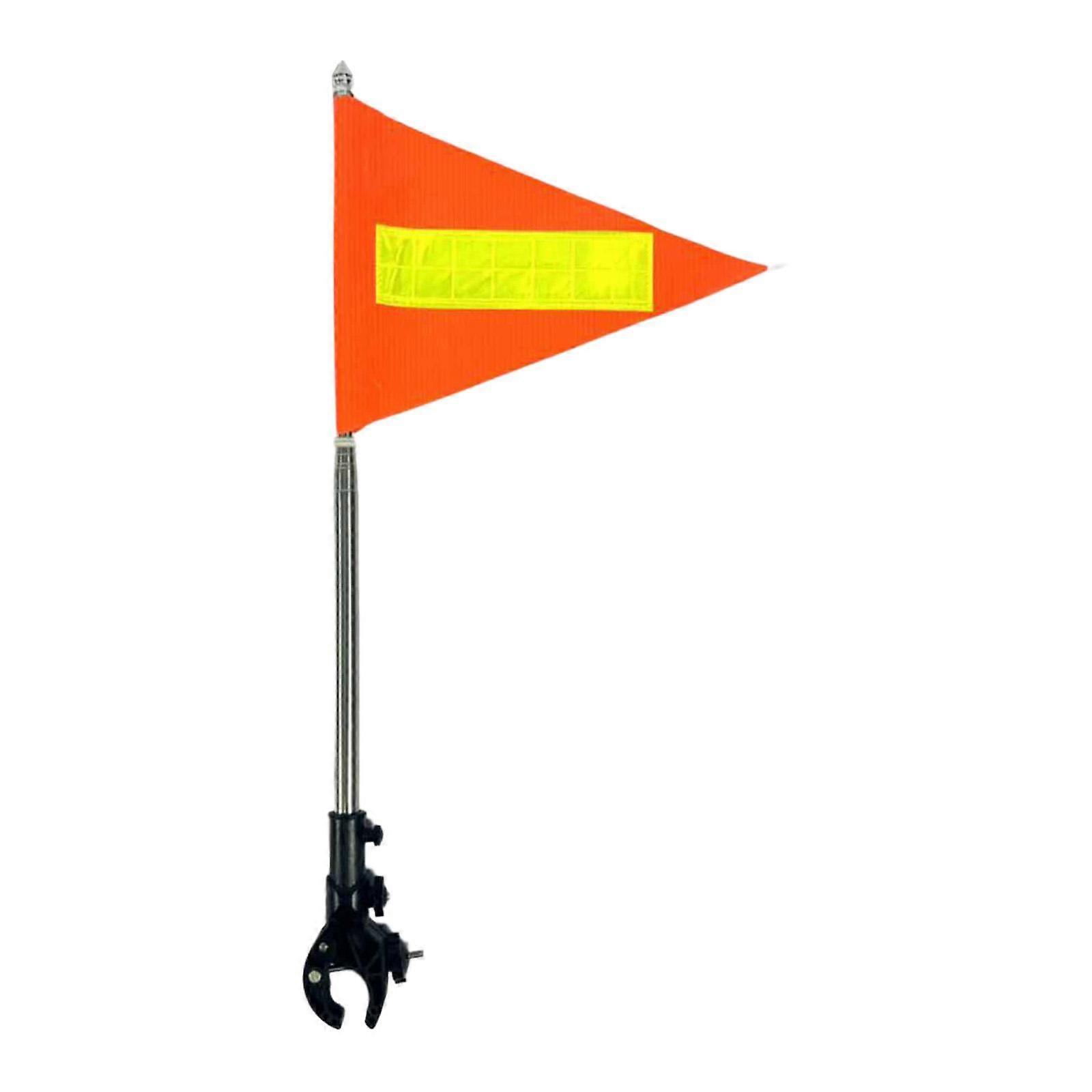 Golf Cart Flag Pole Kit,Flag Holder Accessories with Reflective Strips