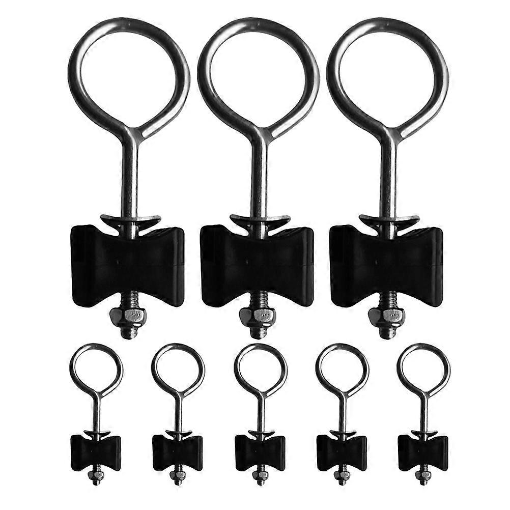 Trampoline Fixing Screws Replacement 8Pcs Anti-Falling Ring Screws for Durability