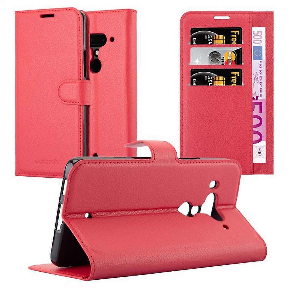 HTC U12 PLUS Case - Protective Case with Card Slots and Stand Function