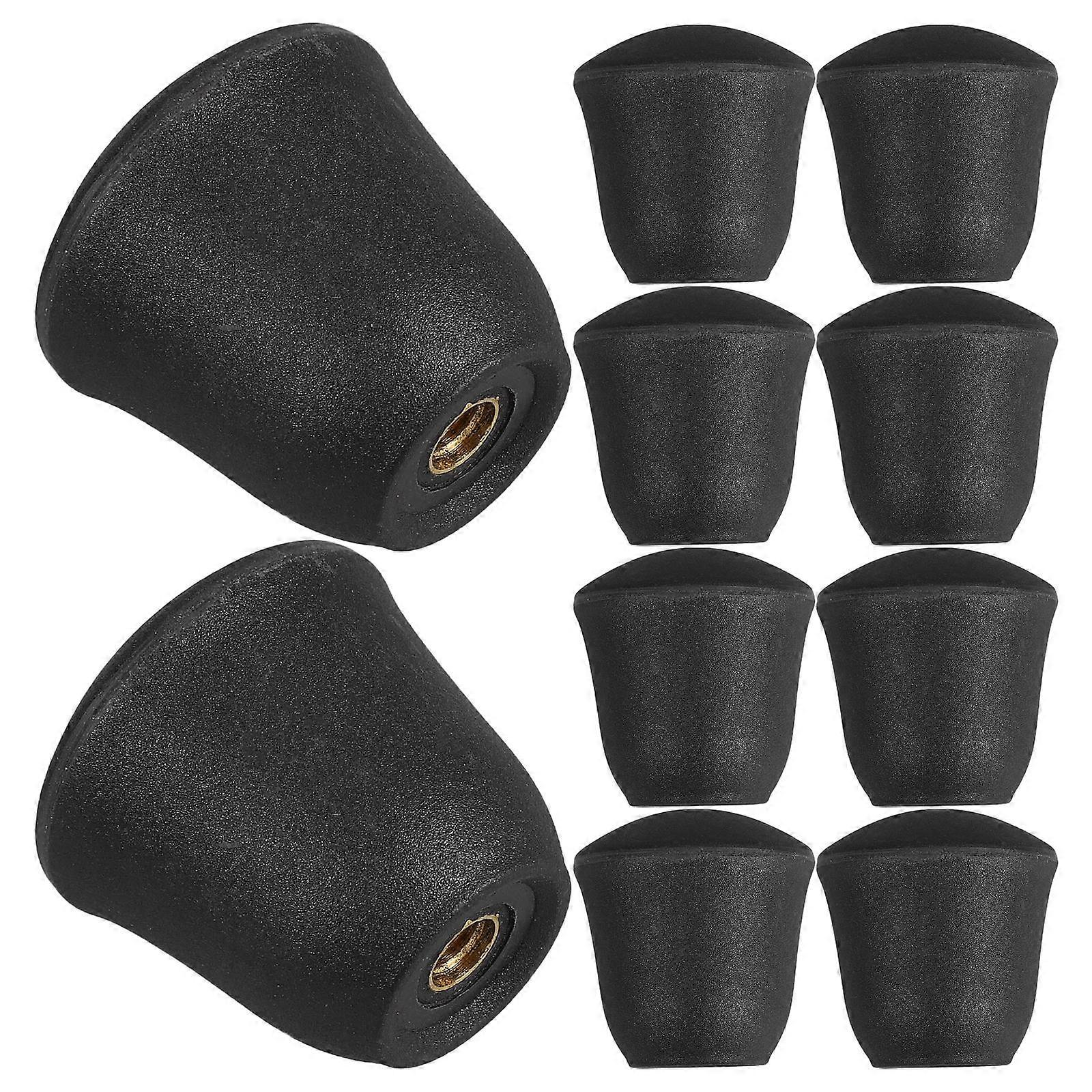 Black Bakelite Pot Lid Handle Replacement Knob for Non Slip Kitchen Use 30Pcs