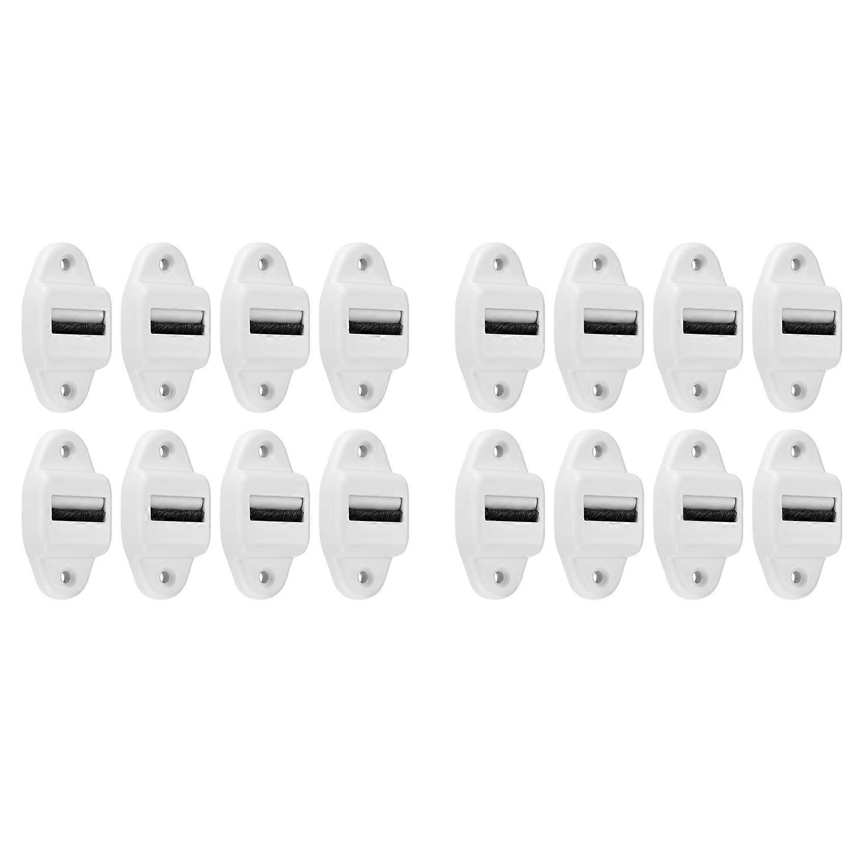 16x Belt Guide Roller Shutter Belt Guide with Roller and Brush Roller Blind Belt Guide(Roll Up to 23mm Belt Width)