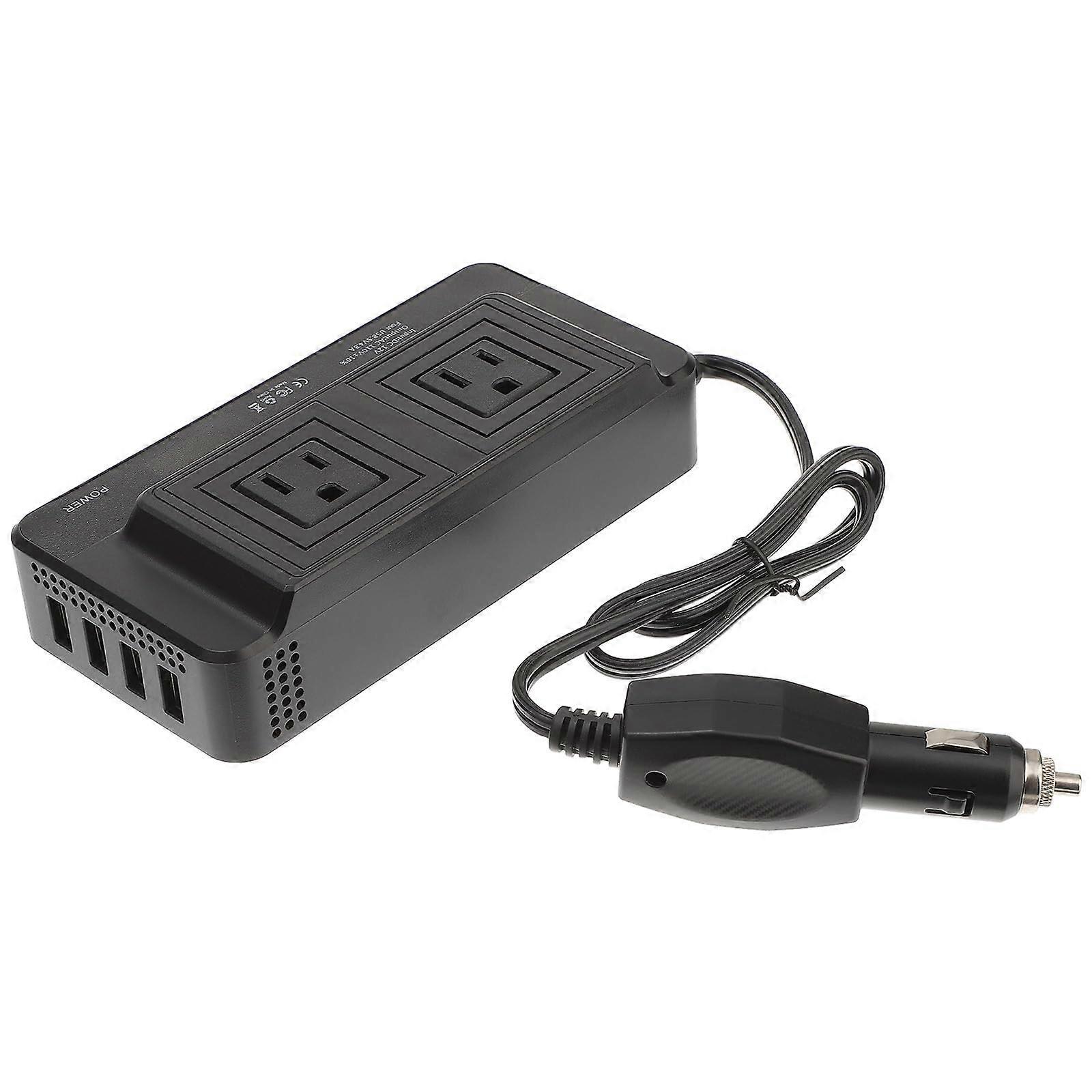 12V to 110V Car Power Inverter DC to AC Converter for Truck RV with Safe Charging and Stable Output