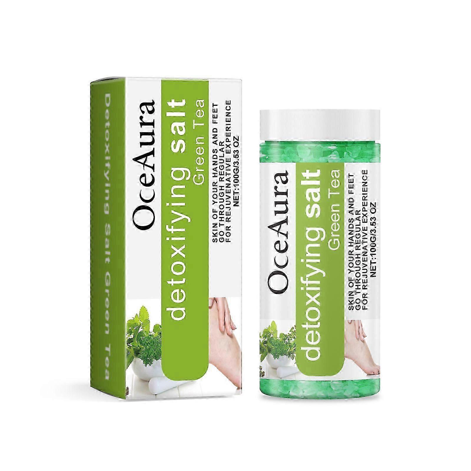 Green Tea Flavor Feet Bathing Salt