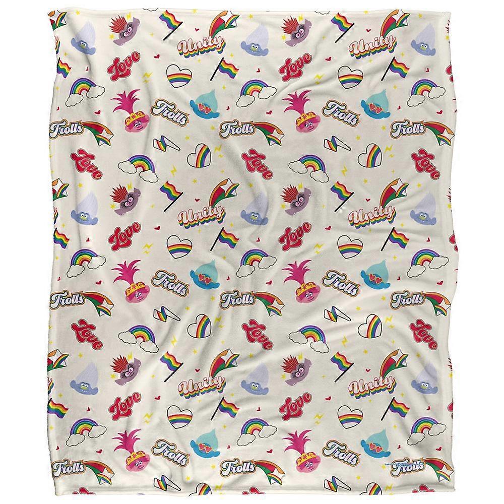 Trolls Love For All Silky Soft Touch Blanket