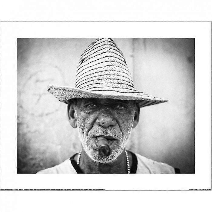Howard Shooter Cuba Havana Cigar Man Print