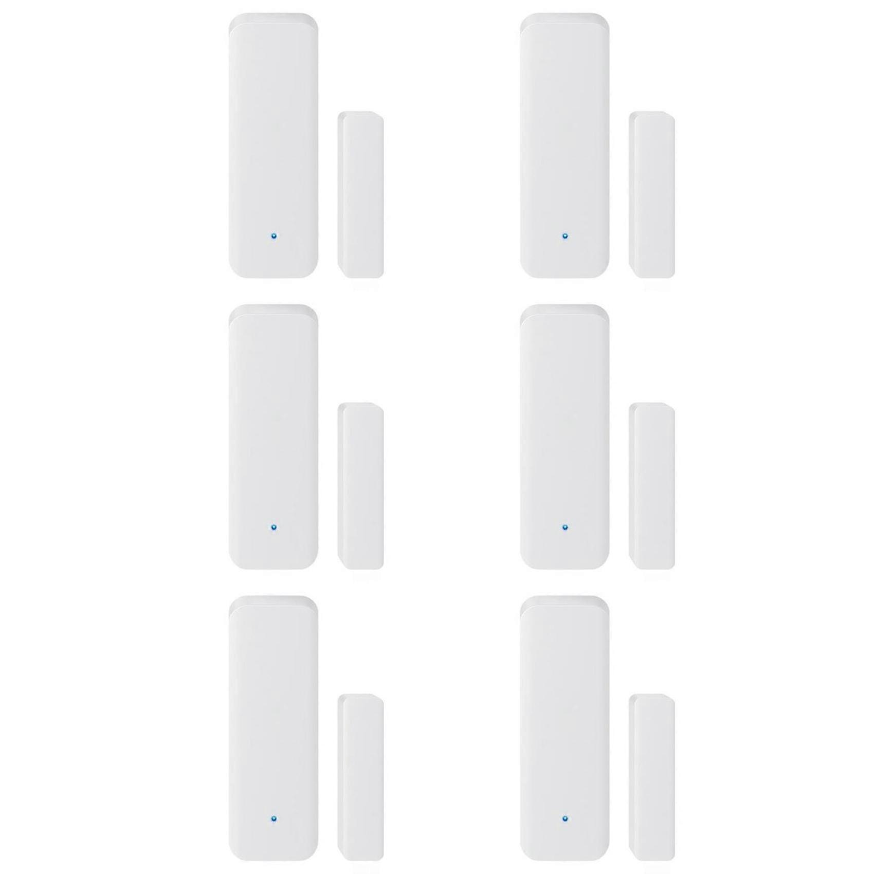 6X TUYA Zigbee 3.0 Smart Window Door Sensor ZigBee 3.0 Wireless Connection Multifunction