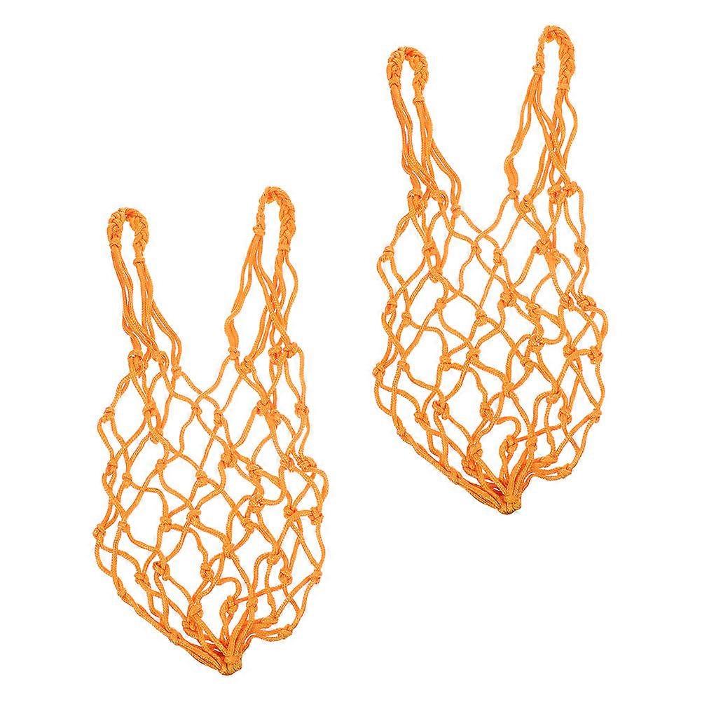 Chicken Hanging Feeder for Feeding 2Pcs Vegetable Net Bag Tool