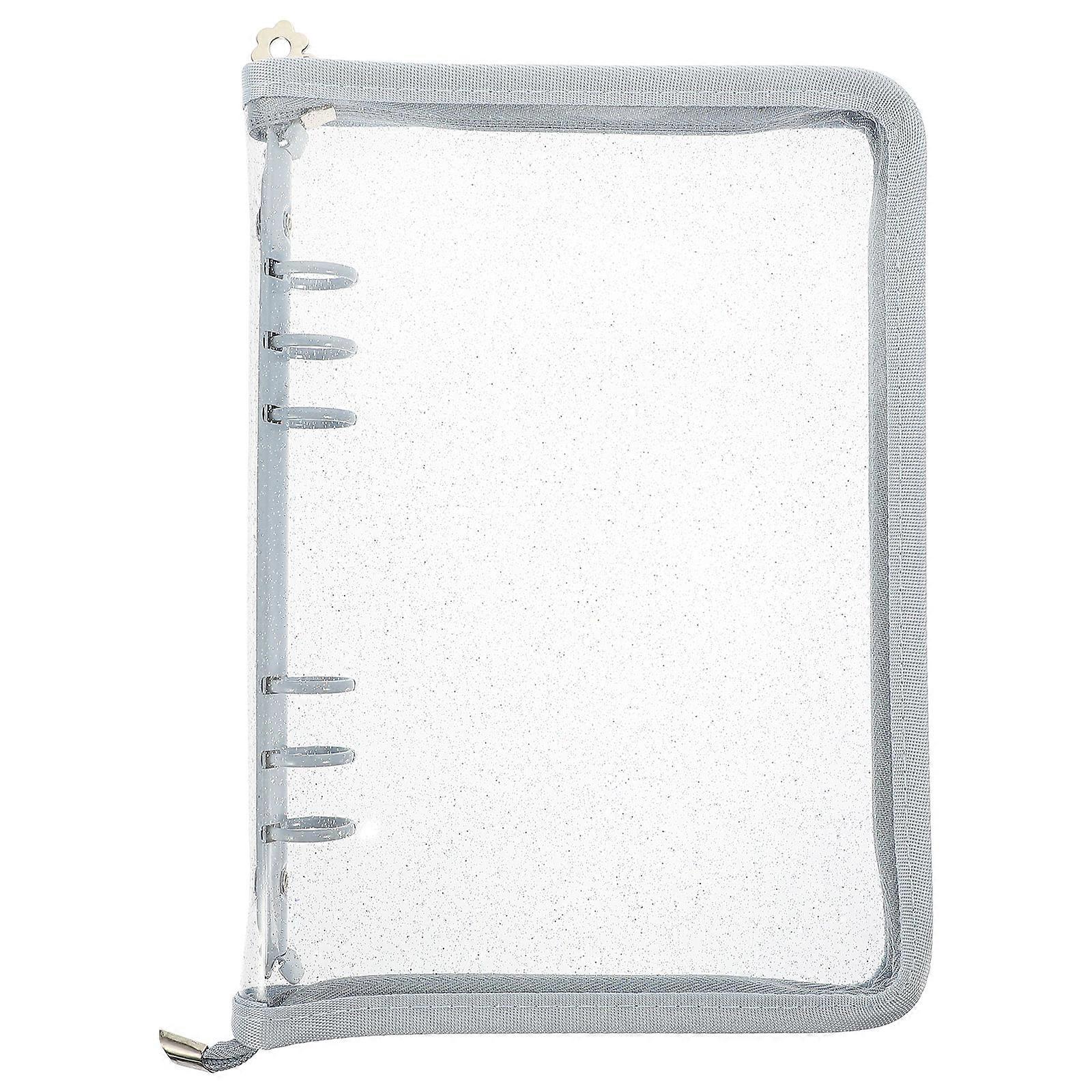 Binder Notebook Shell Zipper Scrapbook Shell 1 Leaf Notebook Shell Office Accessory