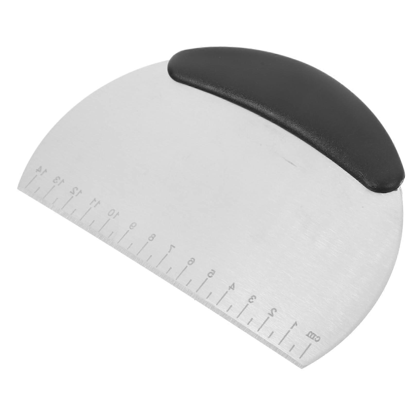 Stainless Steel Dough Scraper and Bread Knife for Baking, Easy Clean Kitchen Cutter