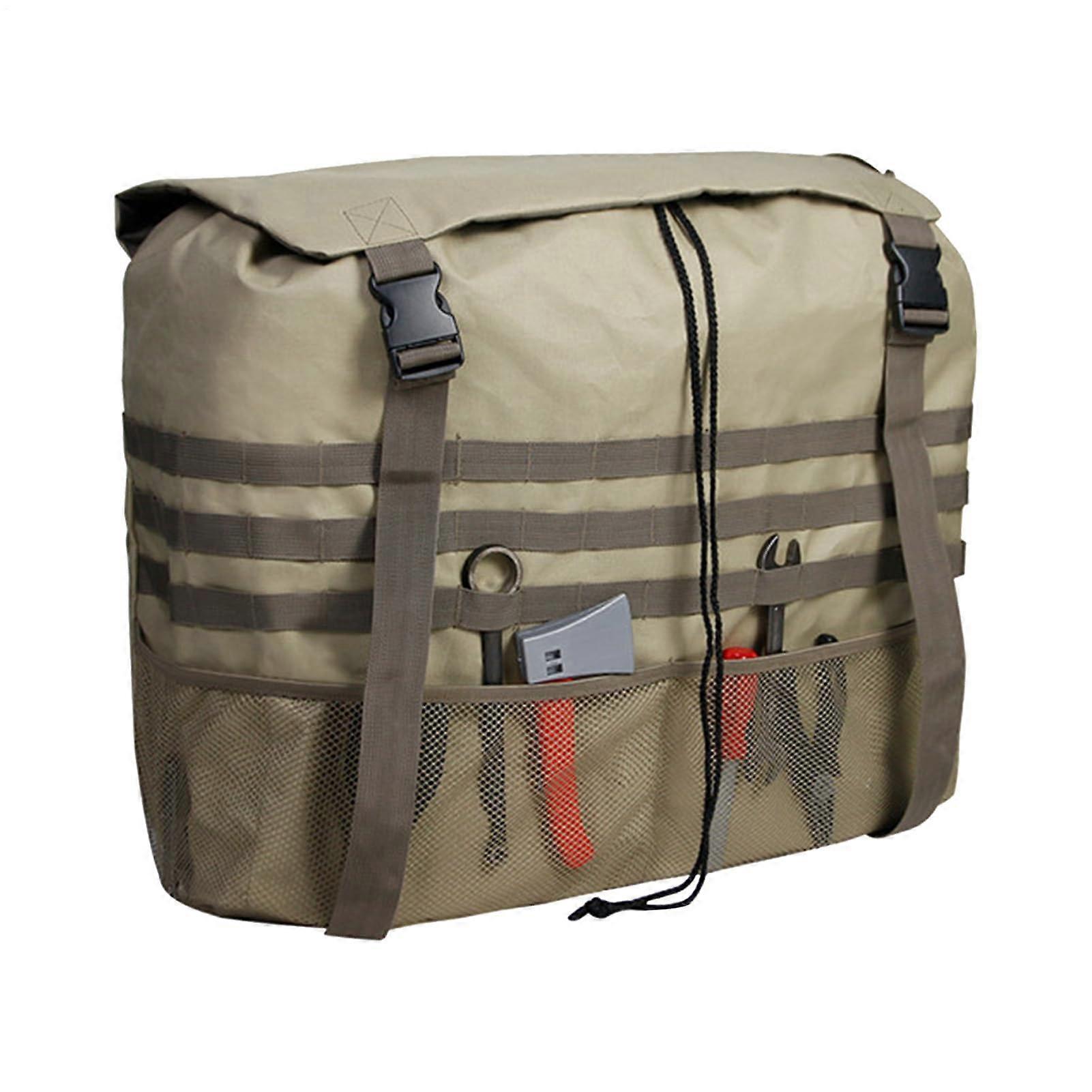 Spare Tire Trash Bag with Adjustable Straps, Large Waterproof Cargo Storage for Offroad Camping