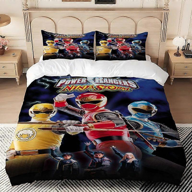 3pcs Ninja Storm Poster Set in Red Blue
