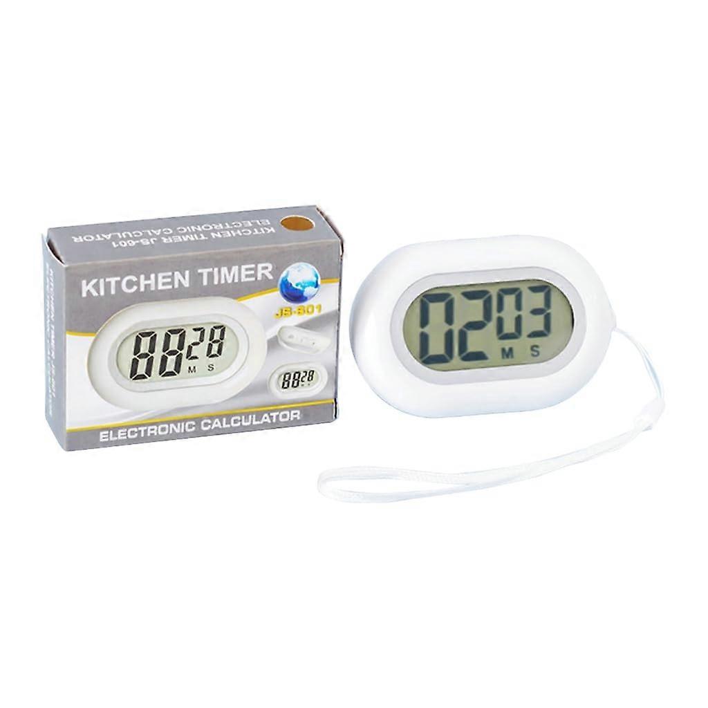 Digital Kitchen Timer Large Display Magnetic Back 99Minute Countdown with Hanging Rope for Cooking