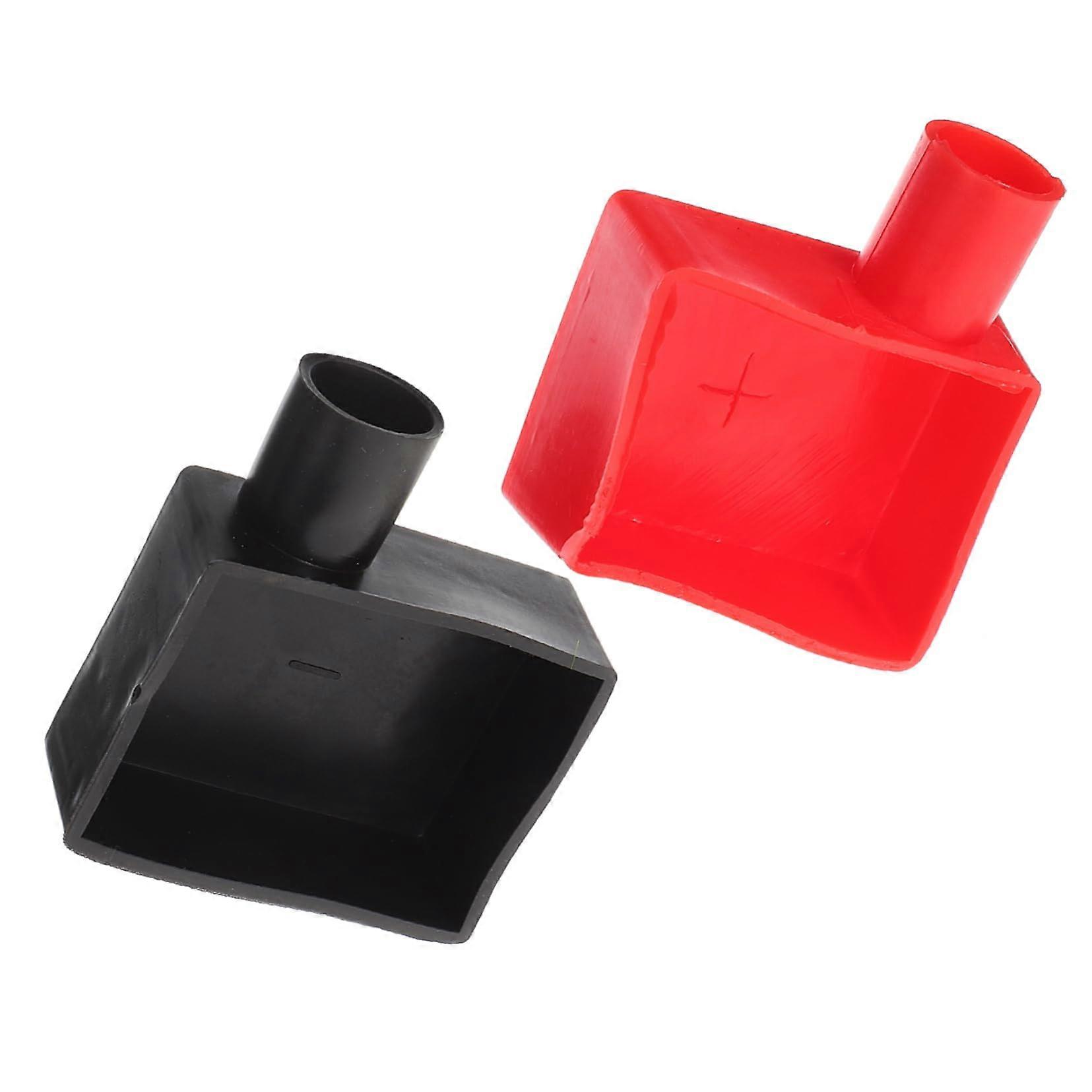 Battery Terminal Covers 2 Pack Silicone Car Terminal Protector Set Extend Battery Lifespan
